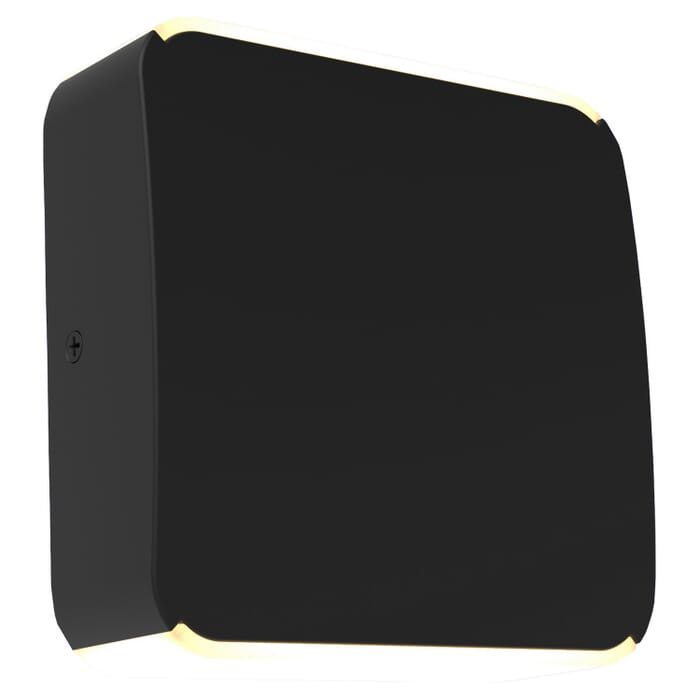 Newport 2-Light LED Outdoor Wall Mount in Black Newport 2-Light LED Outdoor Wall Mount in Black
