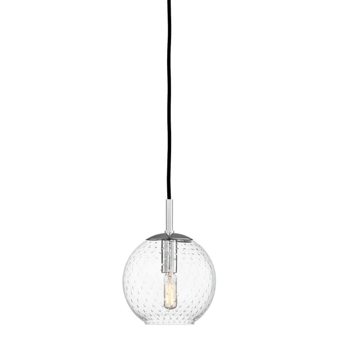 Hudson Valley Rousseau 10" Pendant Light in Polished Chrome Hudson Valley Rousseau 10" Pendant Light in Polished Chrome