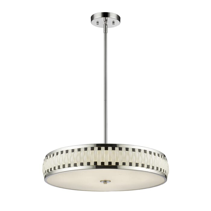 Z-Lite Sevier 7-Light Pendant Light In Chrome Z-Lite Sevier 7-Light Pendant Light In Chrome