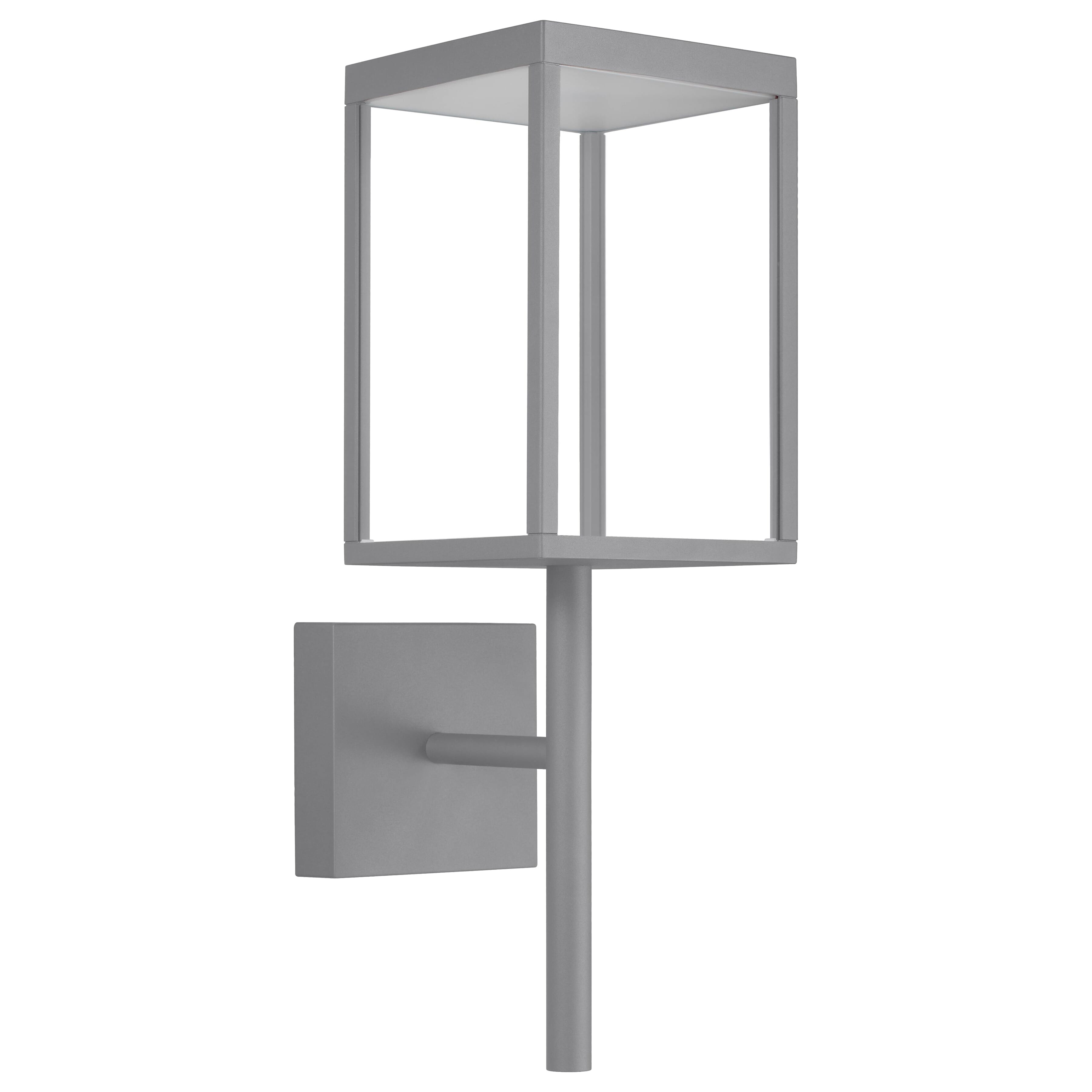 Access Reveal Outdoor Wall Light in Satin Gray - 20081LED-SG/CLR