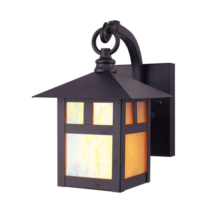 Montclair Mission 1-Light Outdoor Wall Lantern in Bronze Montclair Mission 1-Light Outdoor Wall Lantern in Bronze