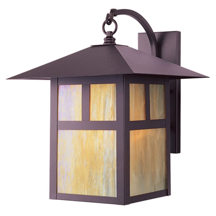 Montclair Mission 1-Light Outdoor Wall Lantern in Bronze Montclair Mission 1-Light Outdoor Wall Lantern in Bronze