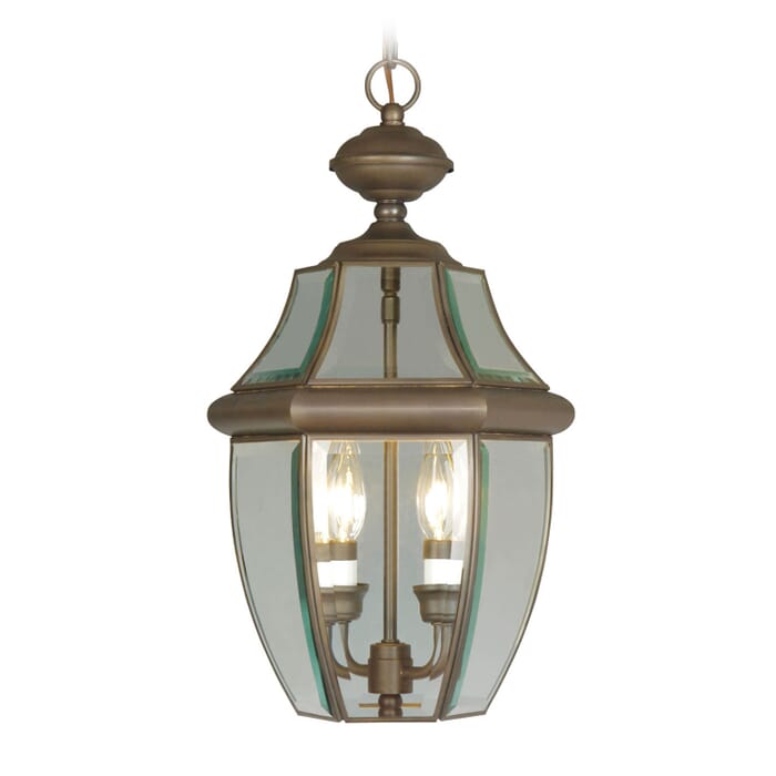 Monterey 2-Light Outdoor Pendant in Bronze Monterey 2-Light Outdoor Pendant in Bronze