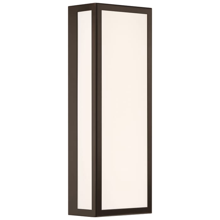 GEO 1-Light LED Outdoor Wall Mount in Bronze GEO 1-Light LED Outdoor Wall Mount in Bronze