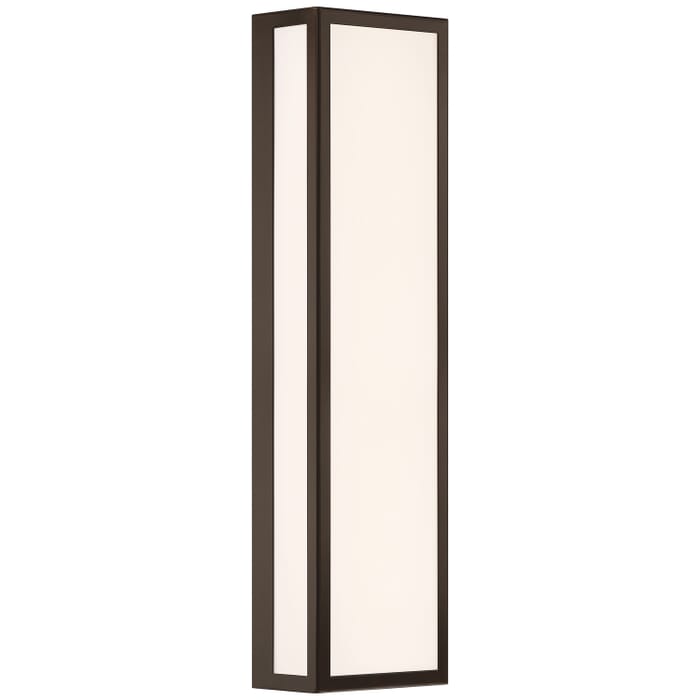 GEO 1-Light LED Outdoor Wall Mount in Bronze GEO 1-Light LED Outdoor Wall Mount in Bronze