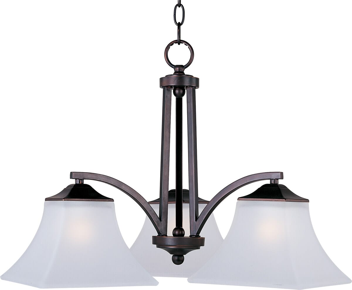 Aurora 3-Light Down Lt. Chandelier in Bronze