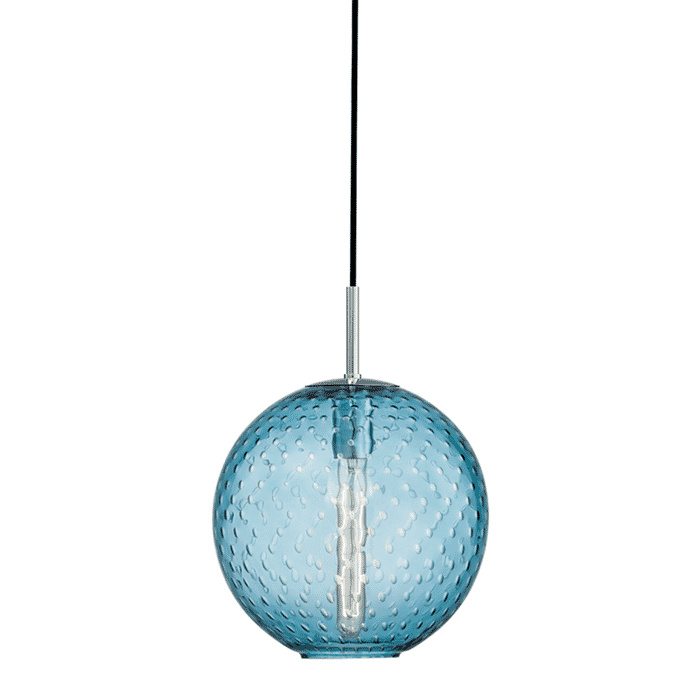 Hudson Valley Rousseau 15" Pendant Light in Polished Chrome Hudson Valley Rousseau 15" Pendant Light in Polished Chrome