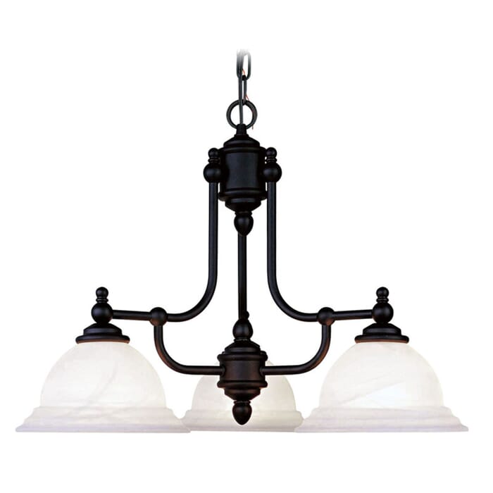 North Port 3-Light Chandelier in Black North Port 3-Light Chandelier in Black