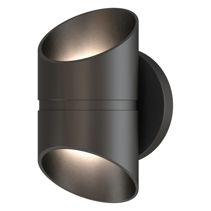 Marino 2-Light LED Outdoor Wall Mount in Black Marino 2-Light LED Outdoor Wall Mount in Black