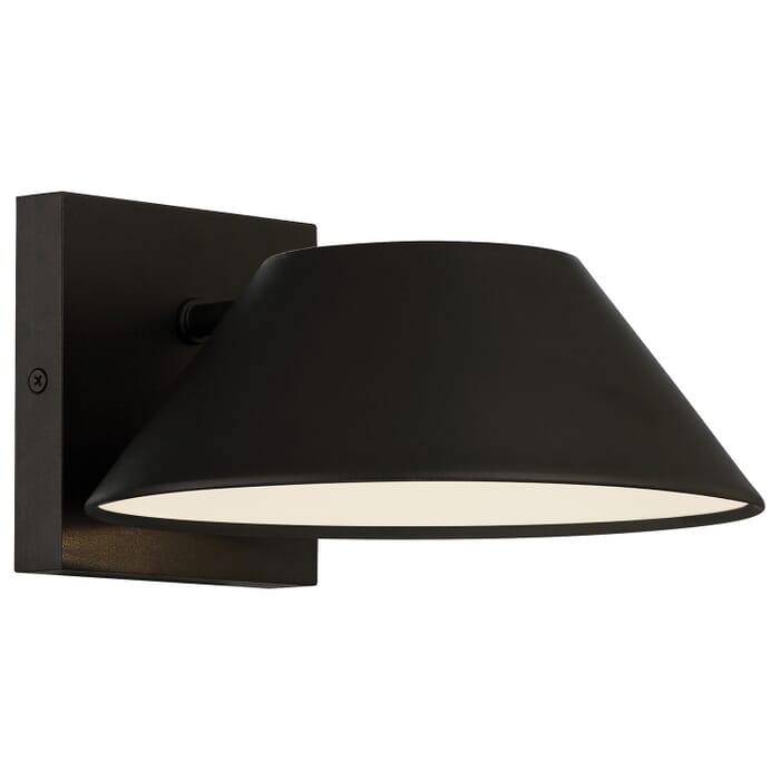 Solano 1-Light LED Outdoor Wall Mount in Black Solano 1-Light LED Outdoor Wall Mount in Black