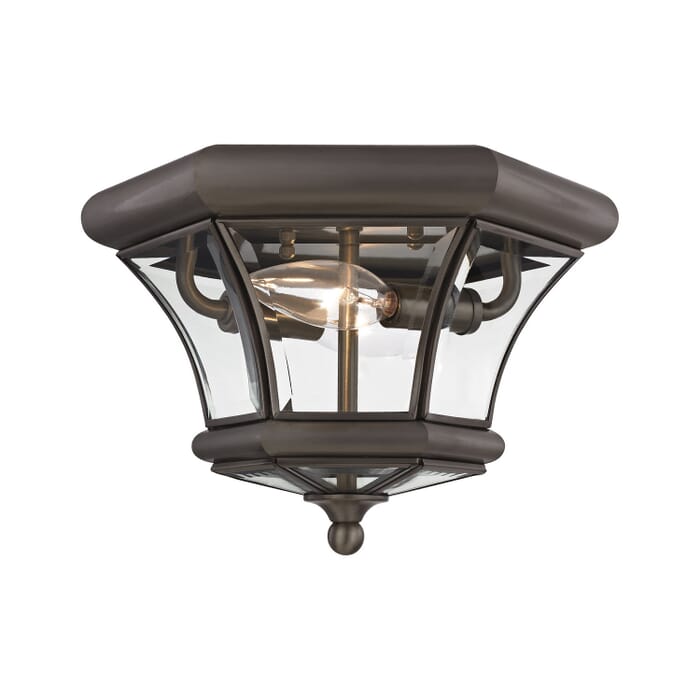 Monterey 2-Light Outdoor Ceiling Mount in Bronze Monterey 2-Light Outdoor Ceiling Mount in Bronze