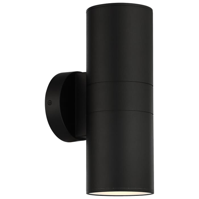 Matira Dual 2-Light LED Outdoor Wall Mount in Black Matira Dual 2-Light LED Outdoor Wall Mount in Black