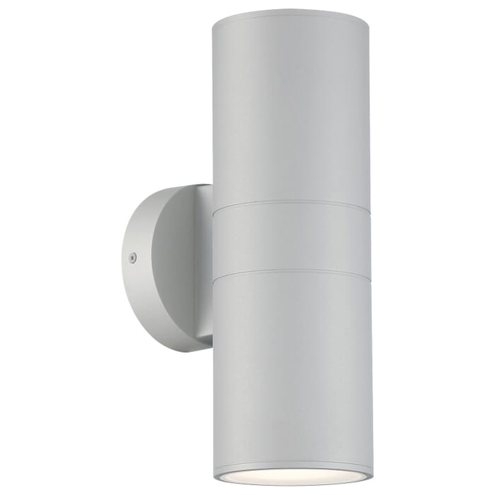 Matira Dual 2-Light LED Outdoor Wall Mount in Satin Matira Dual 2-Light LED Outdoor Wall Mount in Satin