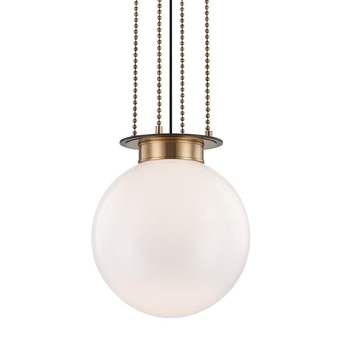 Hudson Valley Gunther Pendant Light in Aged Old Bronze Hudson Valley Gunther Pendant Light in Aged Old Bronze