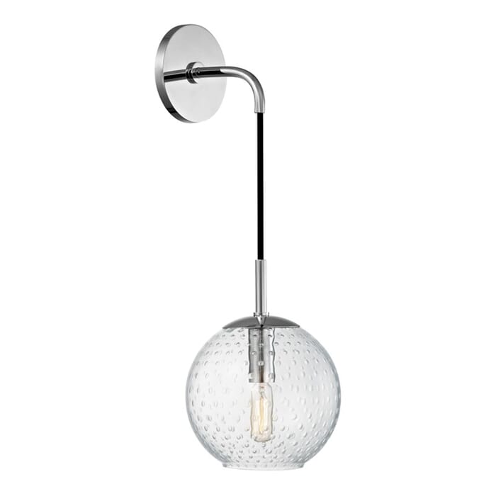 Hudson Valley Rousseau 14" Wall Sconce in Polished Chrome Hudson Valley Rousseau 14" Wall Sconce in Polished Chrome