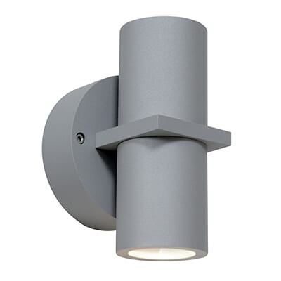 Access Ko 2-Light 7" Outdoor Wall Light in Satin