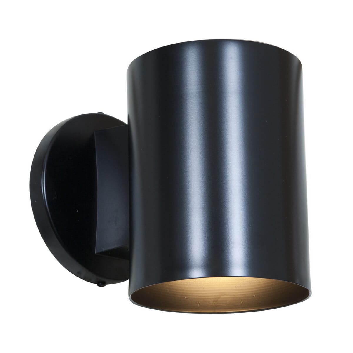 Access Poseidon 6" Outdoor Wall Light in Black