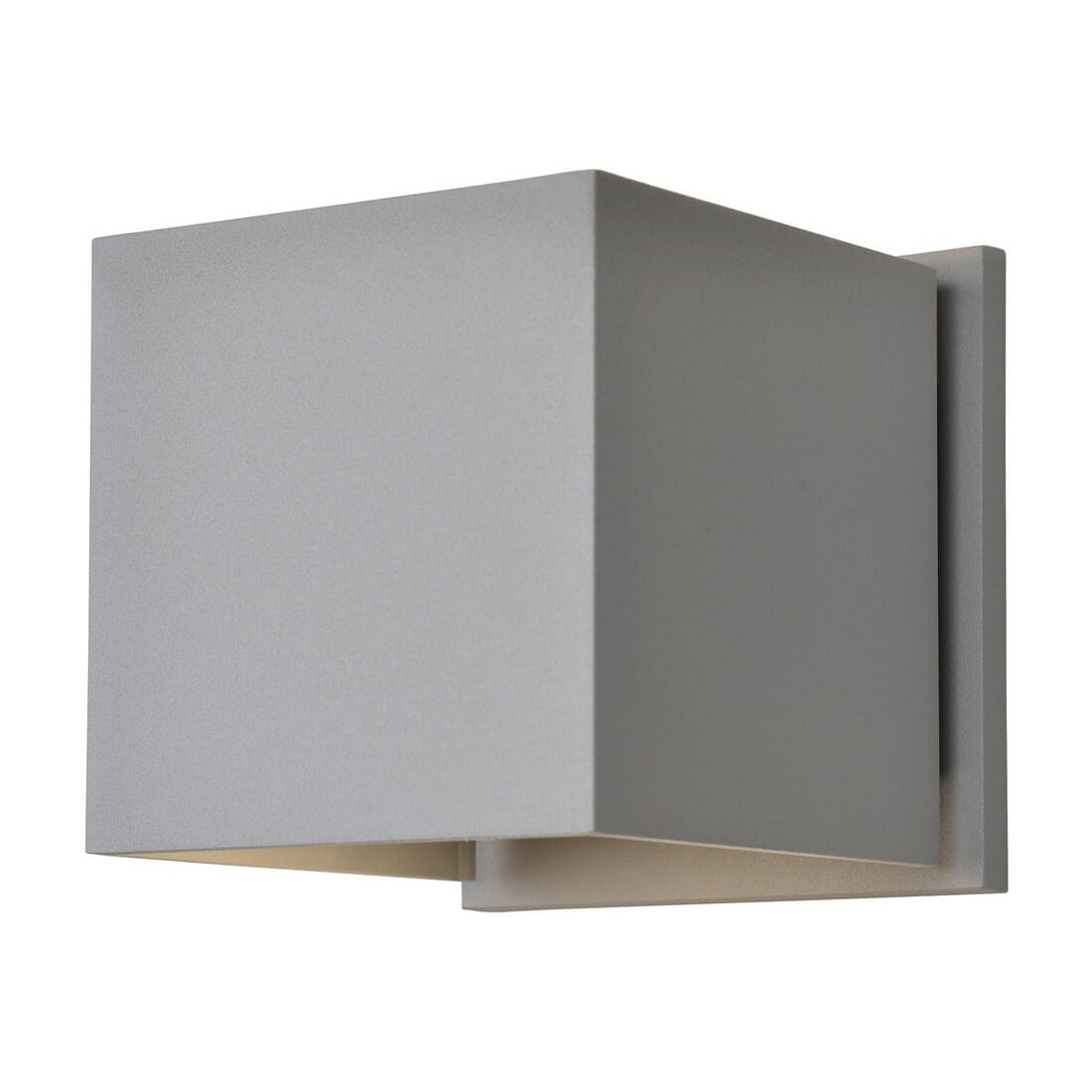 Access Square 2-Light 5" Outdoor Wall Light in Satin