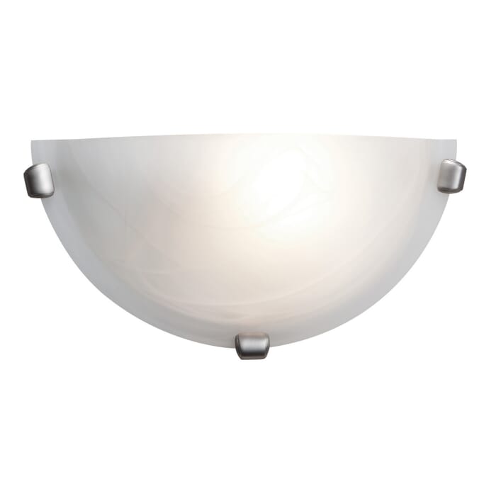 Mona 1-Light LED Wall Sconce in Brushed Steel Mona 1-Light LED Wall Sconce in Brushed Steel