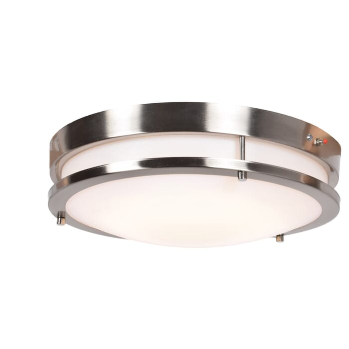 Access Solero Ceiling Light in Brushed Steel Access Solero Ceiling Light in Brushed Steel