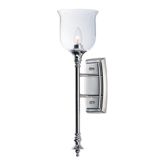 Centennial 1-Light 1-Light Wall Sconce in Polished Nickel