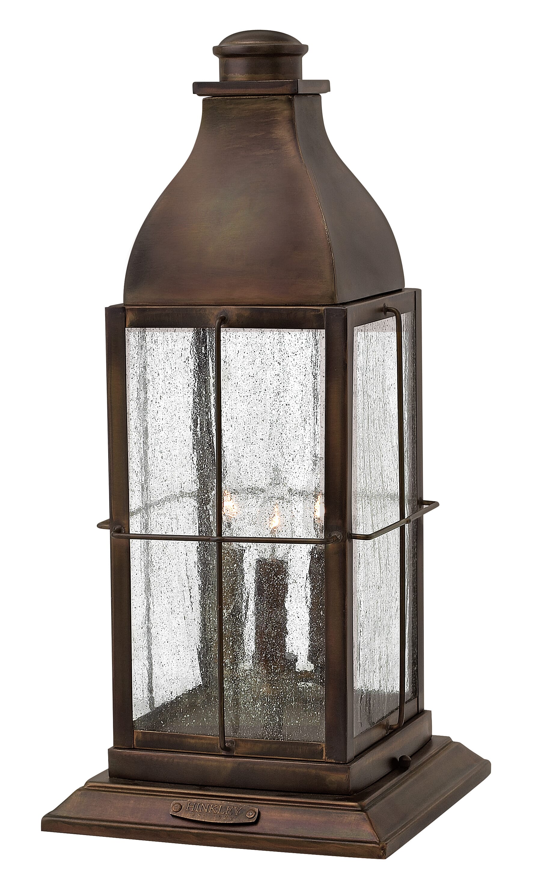 Sienna LED Pier Mount from the Bingham Collection