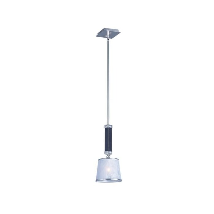 Maxim Lighting Maritime 1-Light 1-Light Mini Pendant in Wenge / Polished Nickel Maxim Lighting Maritime 1-Light 1-Light Mini Pendant in Wenge / Polished Nickel