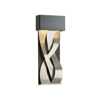 Hubbardton Forge 23" Tress Small LED Sconce in Black