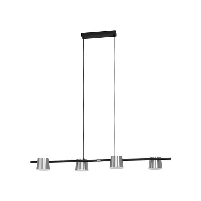 Altamira 4 Light 8.3 inch Structured Black Linear Pendant Ceiling Light Altamira 4 Light 8.3 inch Structured Black Linear Pendant Ceiling Light