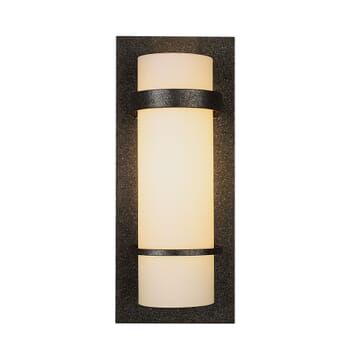 Hubbardton Forge 12" Banded Sconce in Natural Iron