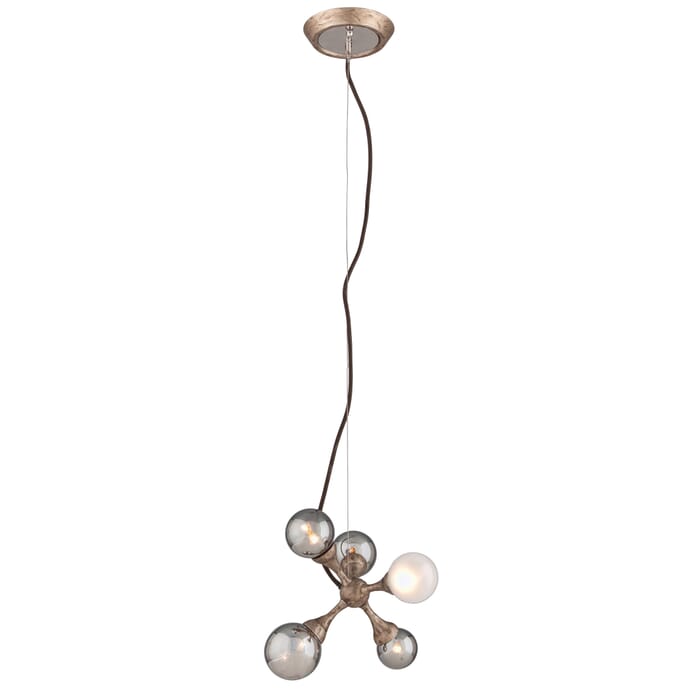 Corbett Element 5-Light Pendant Light in Vienna Bronze Corbett Element 5-Light Pendant Light in Vienna Bronze