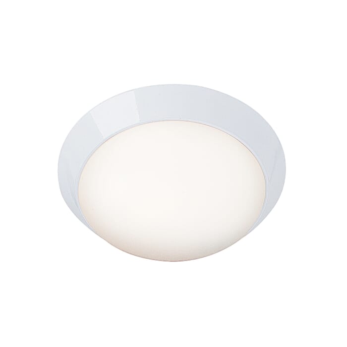 Cobalt 1-Light LED Flush Mount in White Cobalt 1-Light LED Flush Mount in White