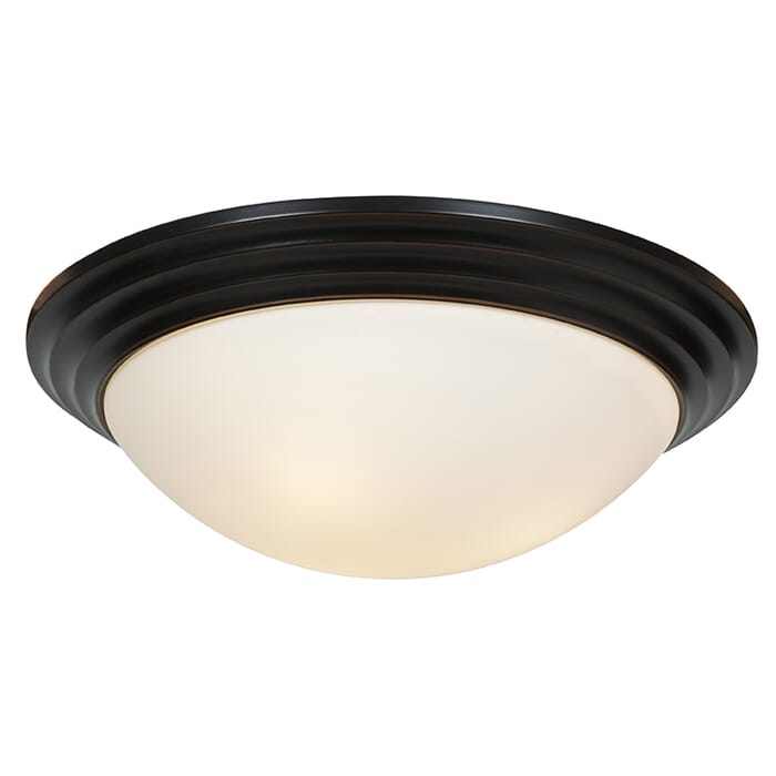 Access Lighting Strata 3-Light Flush Mount in Oil Rubbed Bronze Access Lighting Strata 3-Light Flush Mount in Oil Rubbed Bronze