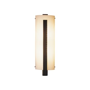 Hubbardton Forge 23" 2-Light Forged Vertical Bar Large Sconce in Natural Iron