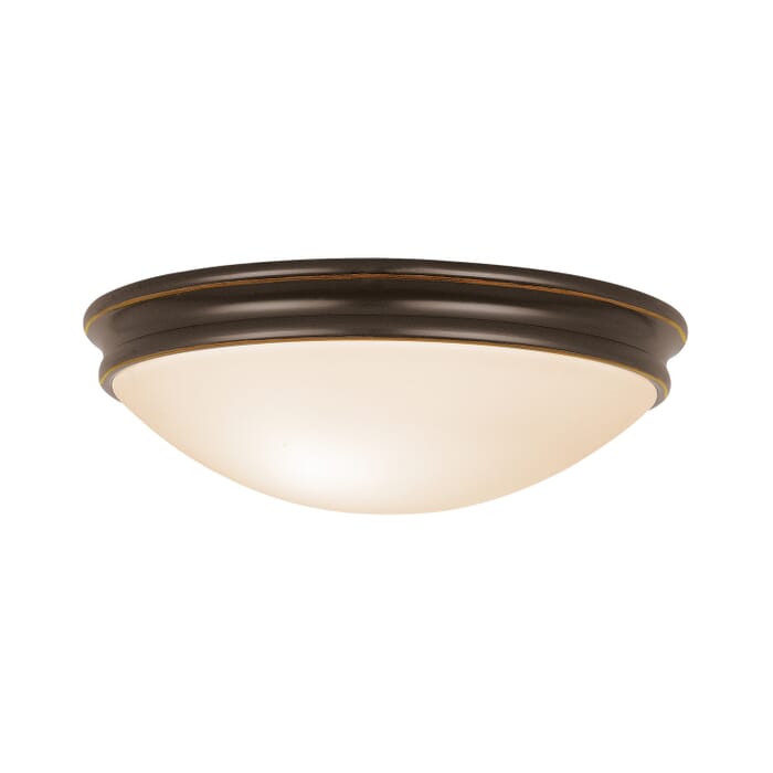 Atom 1-Light Flush Mount in Oil Rubbed Bronze Atom 1-Light Flush Mount in Oil Rubbed Bronze