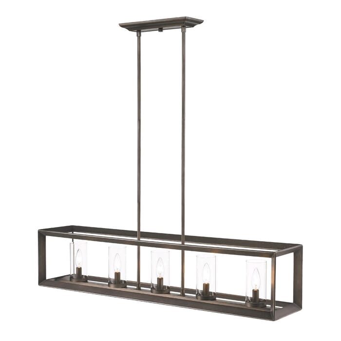 Golden Smyth 5-Light 9" Pendant Light in Gunmetal Bronze Golden Smyth 5-Light 9" Pendant Light in Gunmetal Bronze