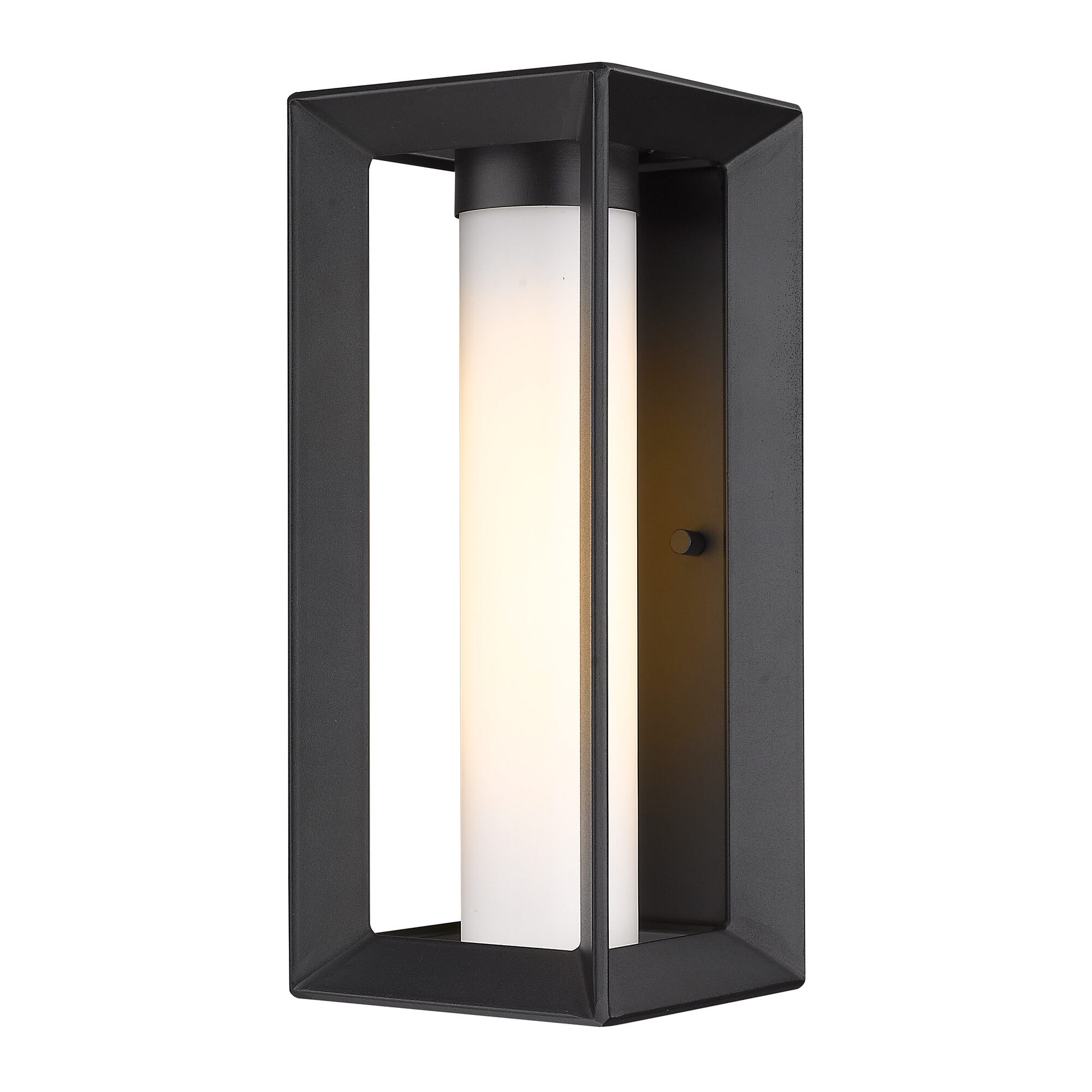 Golden Smyth Outdoor Wall Light in Natural Black (UV Coated)
