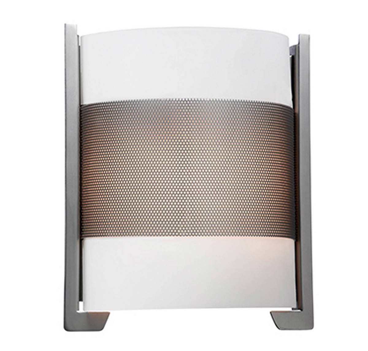 Access Iron 2-Light 12" Wall Sconce in Brushed Steel