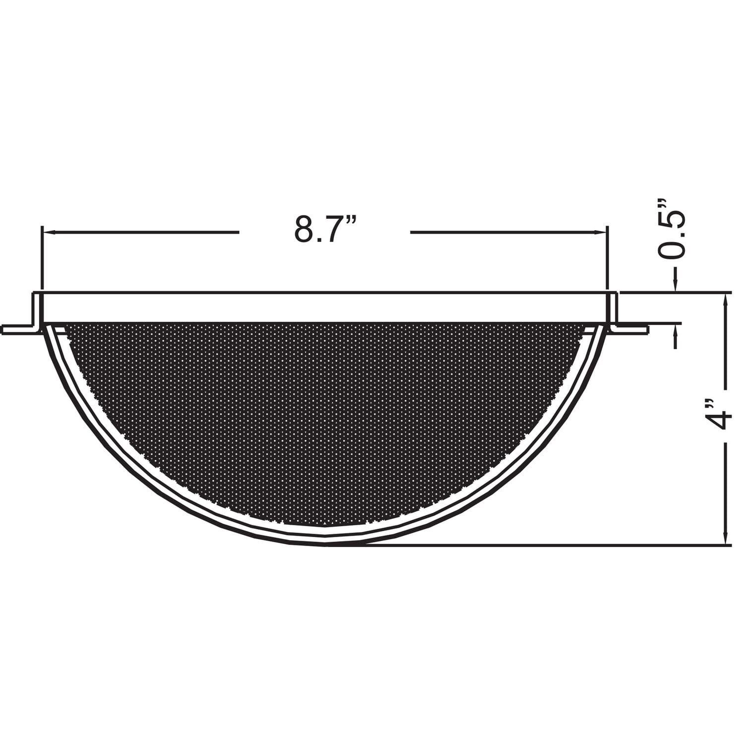 Iron 2-Light LED Wall Fixture in Bronze