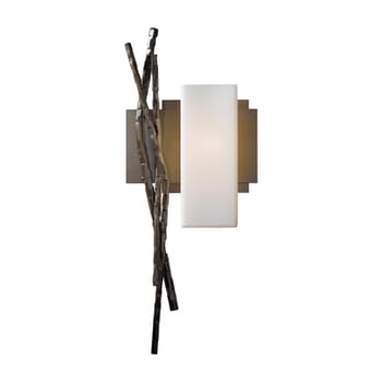 Hubbardton Forge 19" Brindille Sconce in Bronze