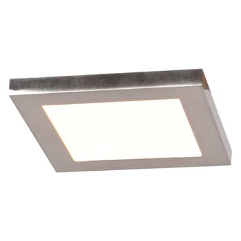Access Boxer 6" Ceiling Light in Brushed Steel