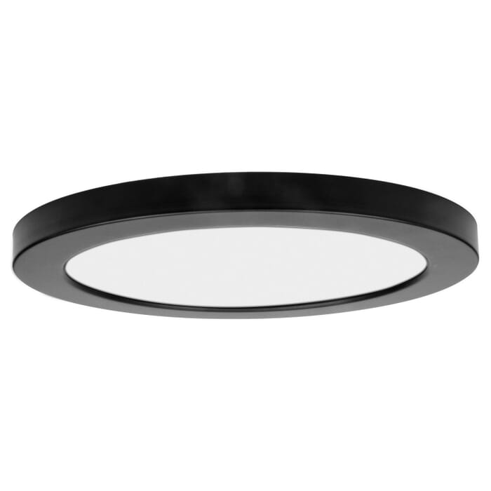 ModPLUS 1-Light LED Flush Mount in Black ModPLUS 1-Light LED Flush Mount in Black