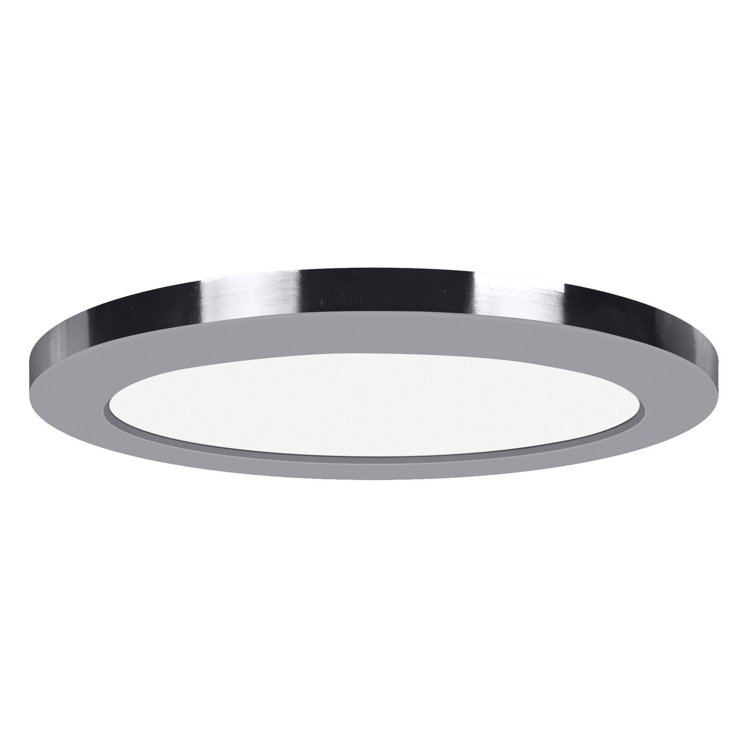 ModPLUS 1-Light LED Flush Mount in Chrome