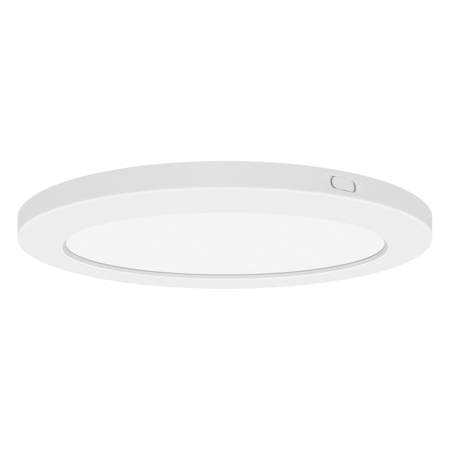 ModPLUS 1-Light LED Flush Mount in White