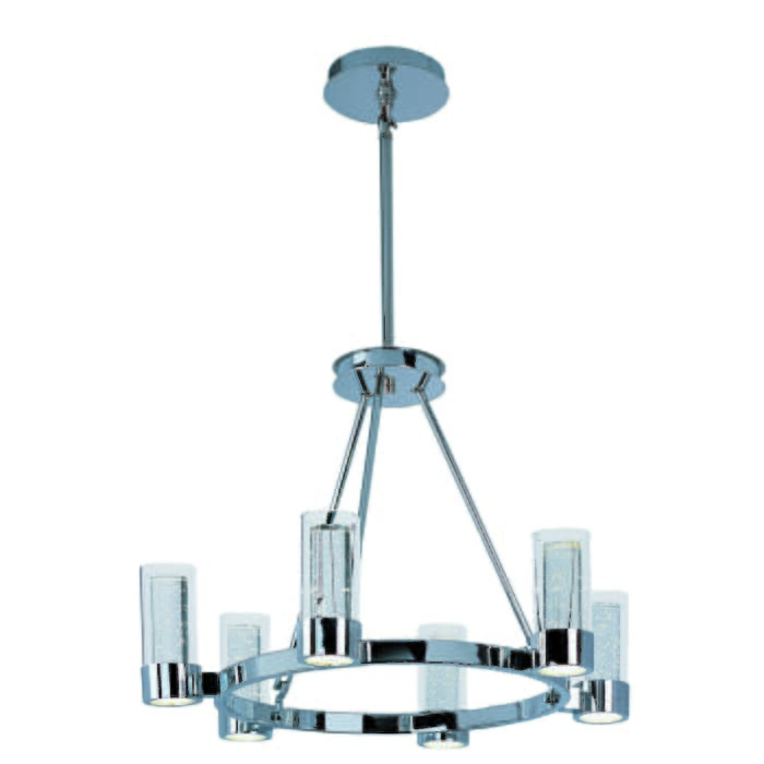 Maxim Lighting Sync 27.25" 12-Light Chandelier in Polished Chrome Maxim Lighting Sync 27.25" 12-Light Chandelier in Polished Chrome