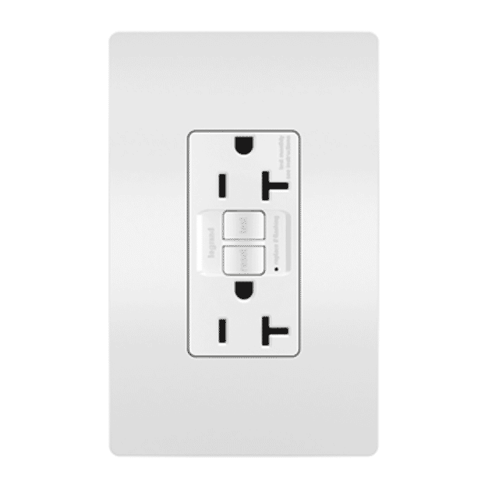LeGrand Radiant Self-Testing GFCI Outlet in White LeGrand Radiant Self-Testing GFCI Outlet in White