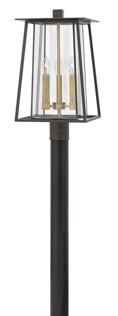 Buckeye Bronze LED Post Top  Pier Mount from the Walker Collection