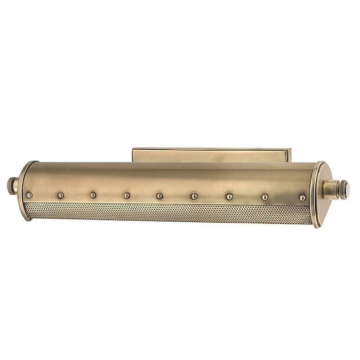 Hudson Valley Gaines 2-Light 3" Picture Light in Aged Brass Hudson Valley Gaines 2-Light 3" Picture Light in Aged Brass