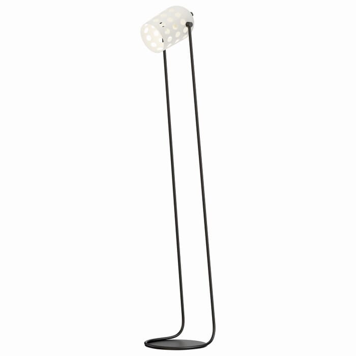 Dottie 1-Light Floor Lamp in Black Dottie 1-Light Floor Lamp in Black