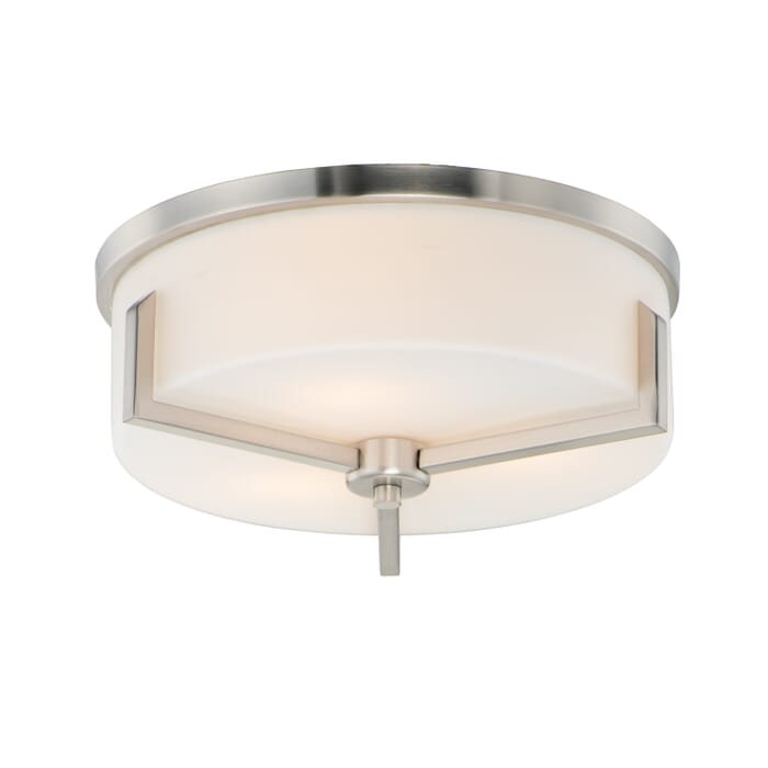 Maxim Dart 3-Light Ceiling Light in Satin Nickel Maxim Dart 3-Light Ceiling Light in Satin Nickel
